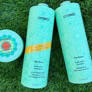 Amika: The Kure Repair Shampoo and Conditioner Liter Duo
